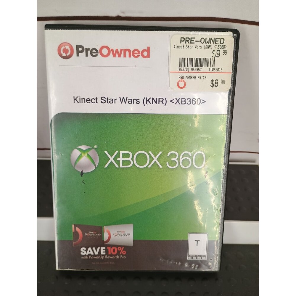 Kinect Star Wars For Xbox‎ 360 Pre-Owned With Case